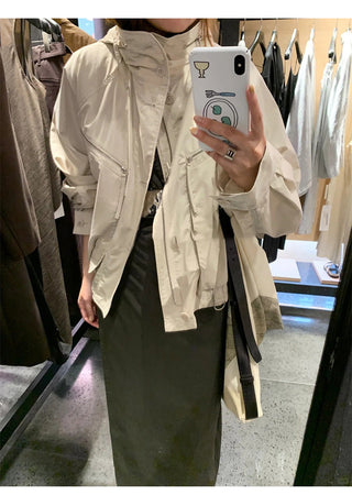 Hooded Zipper Jacket