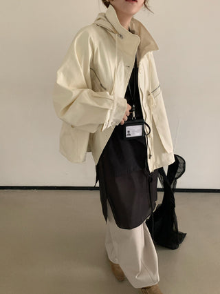 Hooded Zipper Jacket