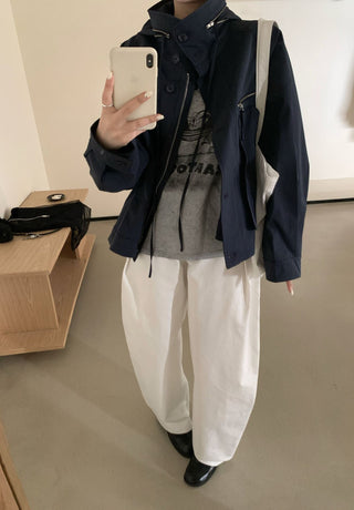 Hooded Zipper Jacket