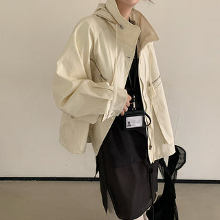 Hooded Zipper Jacket