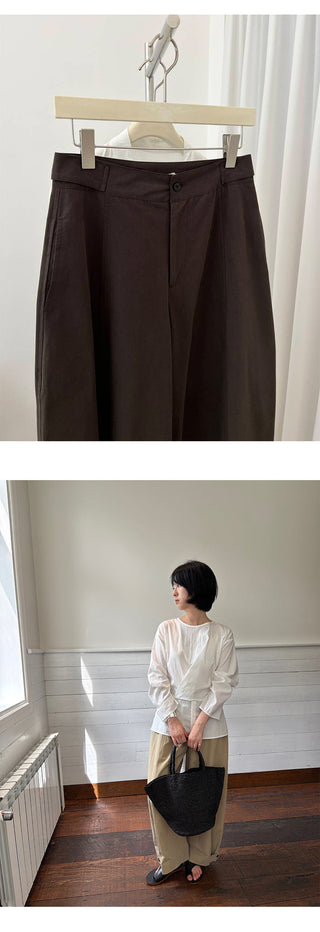 Cotton Linen Pants