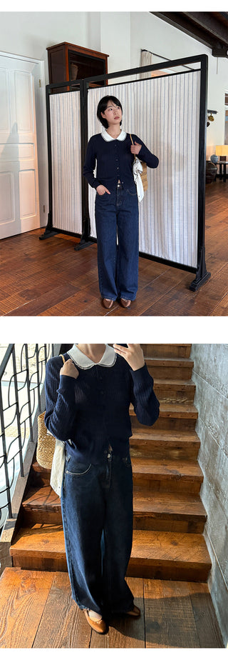 Wide-Leg Jeans