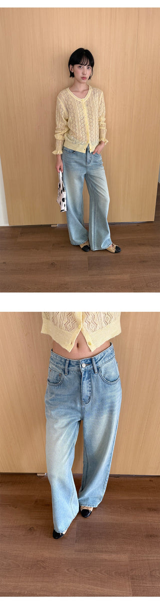 Wide-Leg Jeans