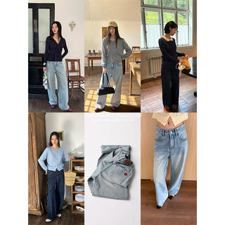 Wide-Leg Jeans