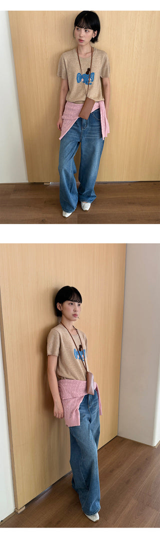 Wide-Leg Jeans