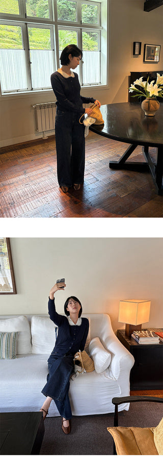 Wide-Leg Jeans