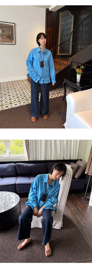 Wide-Leg Jeans