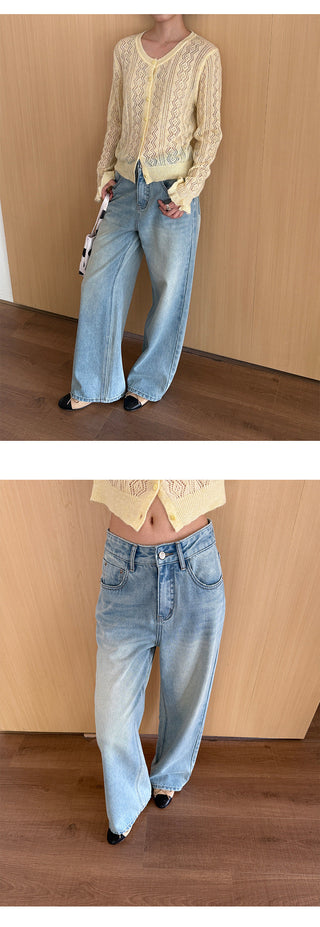 Wide-Leg Jeans