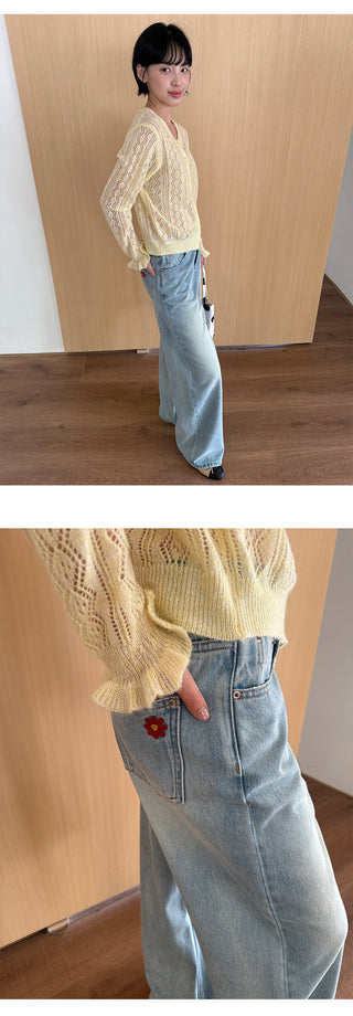 Wide-Leg Jeans