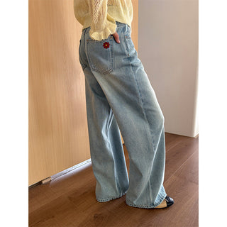 Wide-Leg Jeans