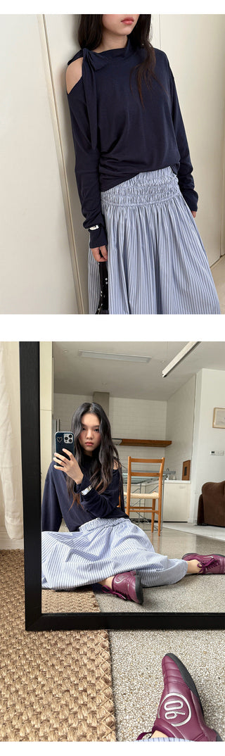 Off-Shoulder T-Shirt