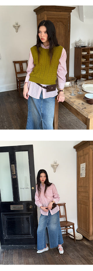 Plaid Sun Shirt