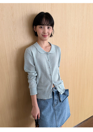 Denim A-Line Skirt