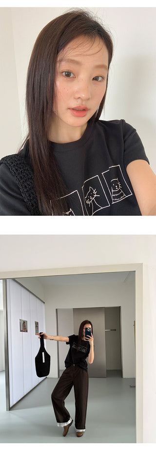 Kitten Print T-Shirt