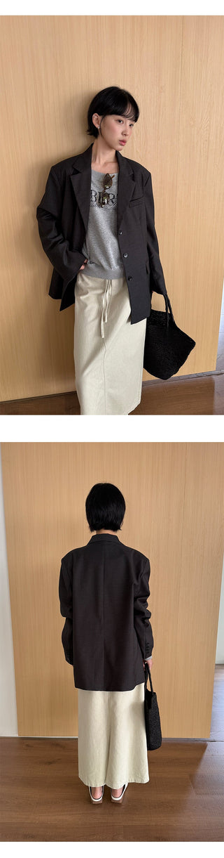 Striped Suit Jacket