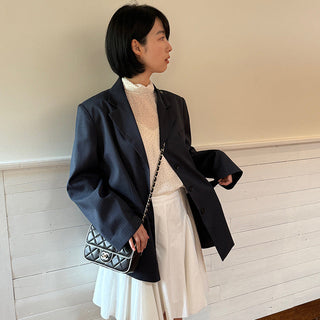 Striped Suit Jacket