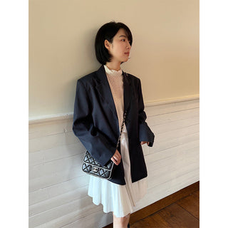 Striped Suit Jacket
