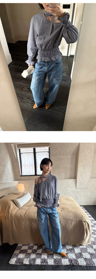 Off-Shoulder Doll Shirt