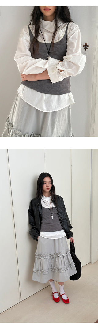 Square Collar top