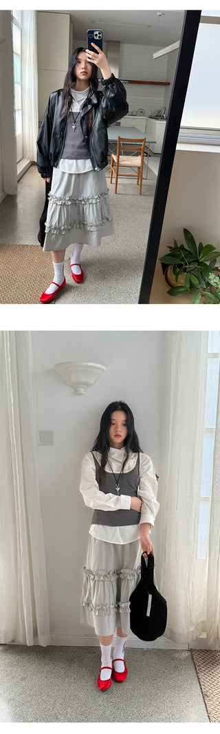 Square Collar top