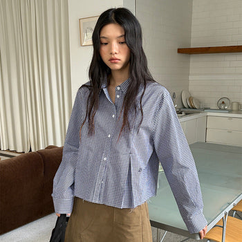 Plaid Short Shirt