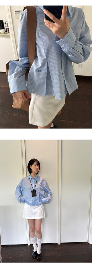 Plaid Short Shirt