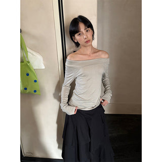 Backless Long T-Shirt