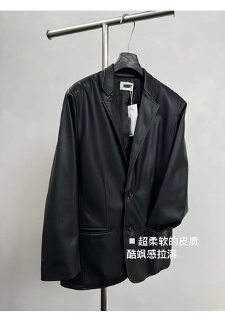 Suit Collar Leather