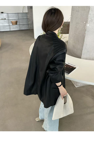 Suit Collar Leather