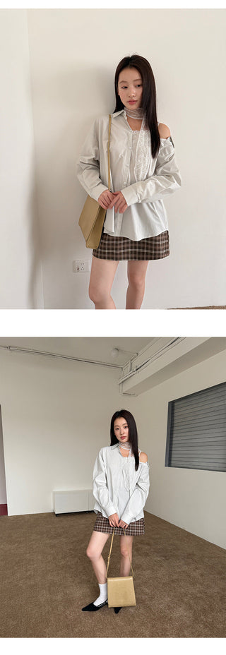 Patchwork Lace Shirt
