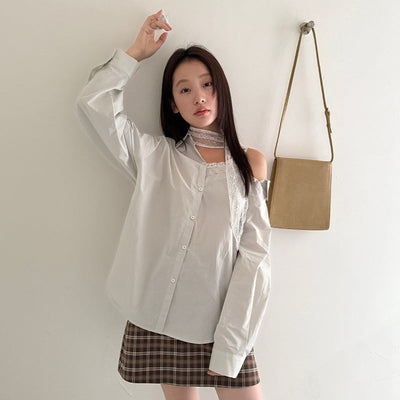 Patchwork Lace Shirt