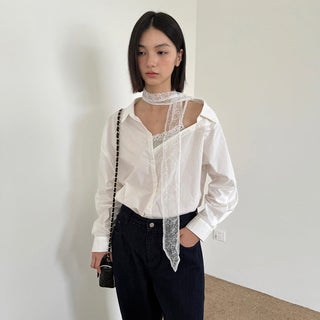 Patchwork Lace Shirt