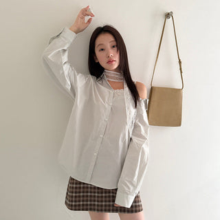 Patchwork Lace Shirt