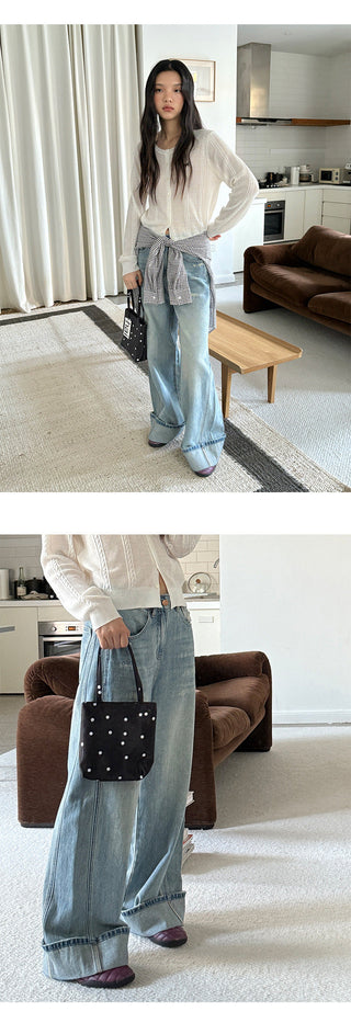 Curl Texture Jeans