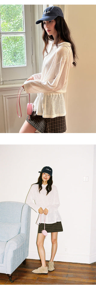 Lace-Up Hoodie