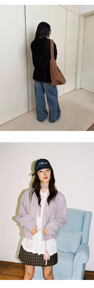 Lace-Up Hoodie