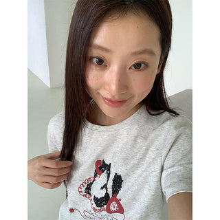 Kitten Print T-Shirt