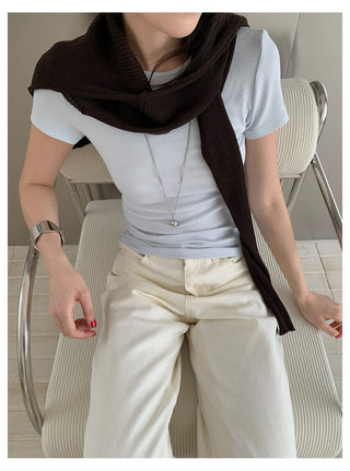Basic Shoulder T-Shirt