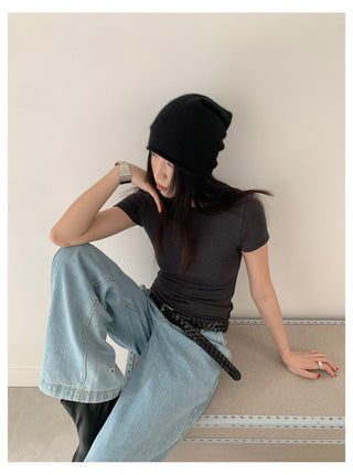 Basic Shoulder T-Shirt