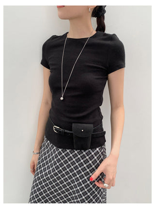 Basic Shoulder T-Shirt
