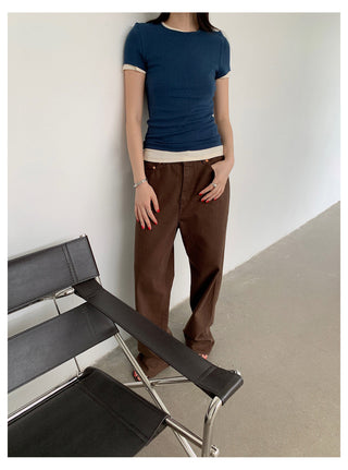 Basic Shoulder T-Shirt