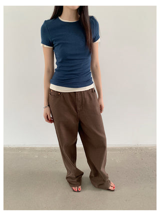 Basic Shoulder T-Shirt