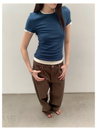 Basic Shoulder T-Shirt