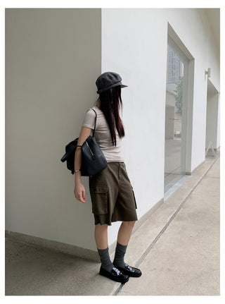 Basic Shoulder T-Shirt