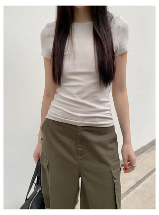 Basic Shoulder T-Shirt