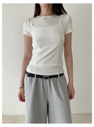 Basic Shoulder T-Shirt