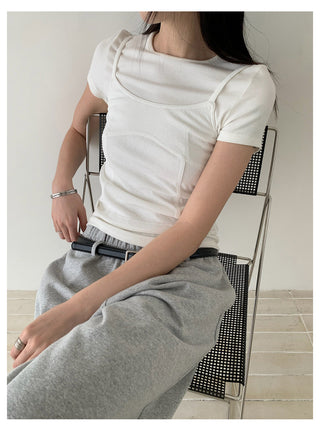 Basic Shoulder T-Shirt