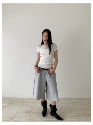 Basic Shoulder T-Shirt