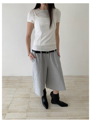 Basic Shoulder T-Shirt