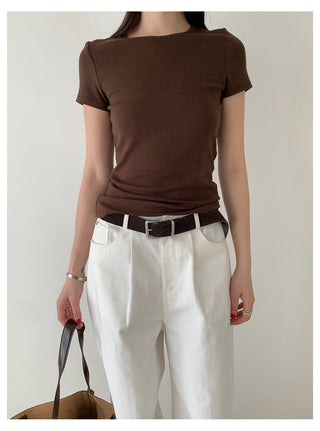 Basic Shoulder T-Shirt